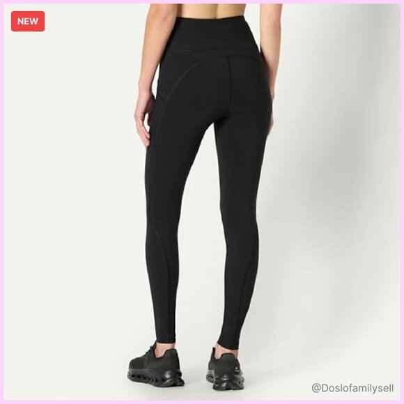 High-Rise Workout Leggings Sculpting Performance Opaque Gym Activewear - Picture 5 of 8